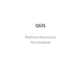 QGIS