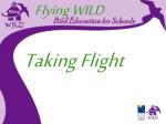 Flying WILD - slide 1