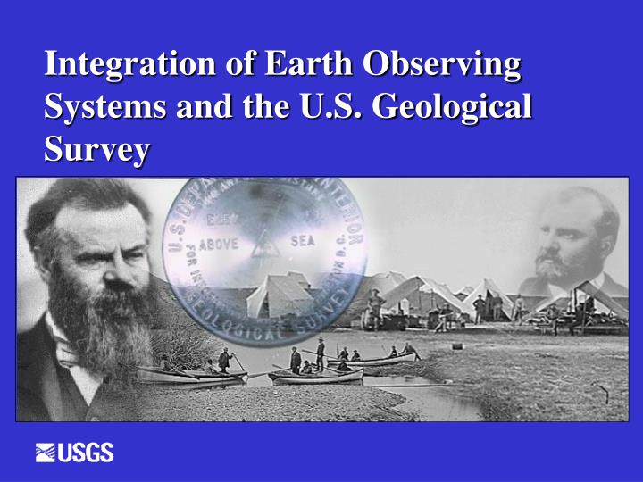 integration of earth observing systems and the u s geological survey