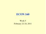 ECON 160 - slide 1