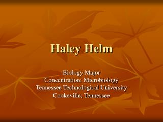 Haley Helm
