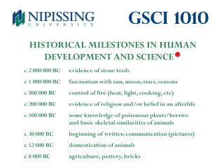 Gsci 1010