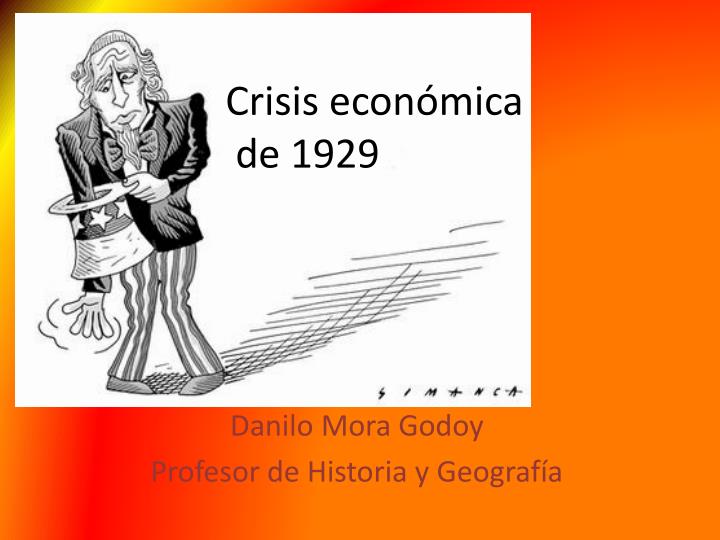 crisis econ mica de 1929