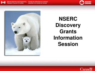 NSERC Discovery Grants Information Session