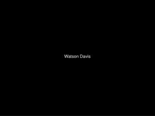 Watson Davis