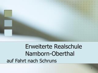 erweiterte realschule namborn oberthal
