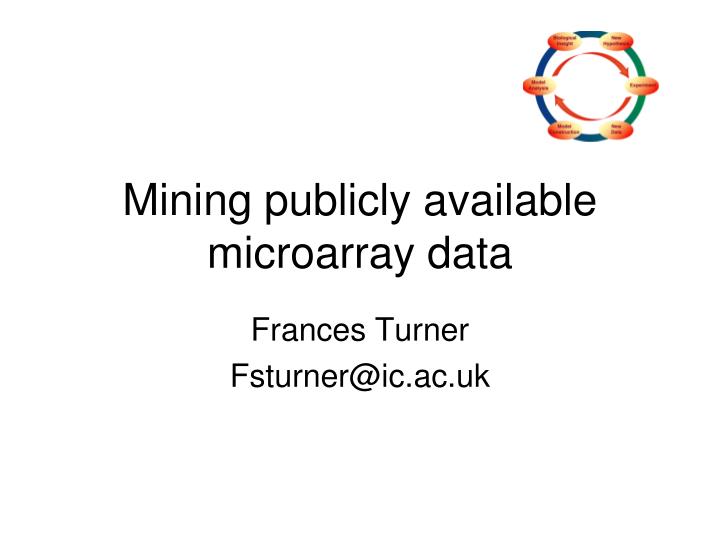 mining publicly available microarray data
