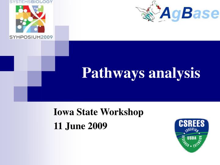 pathways analysis