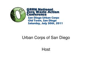 Urban Corps of San Diego Host