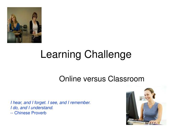 learning challenge