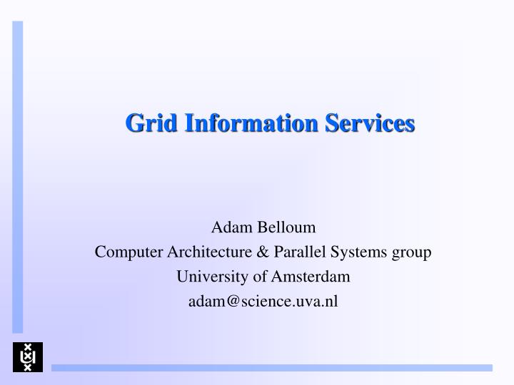 grid information services