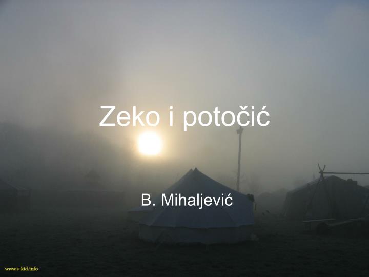 zeko i poto i