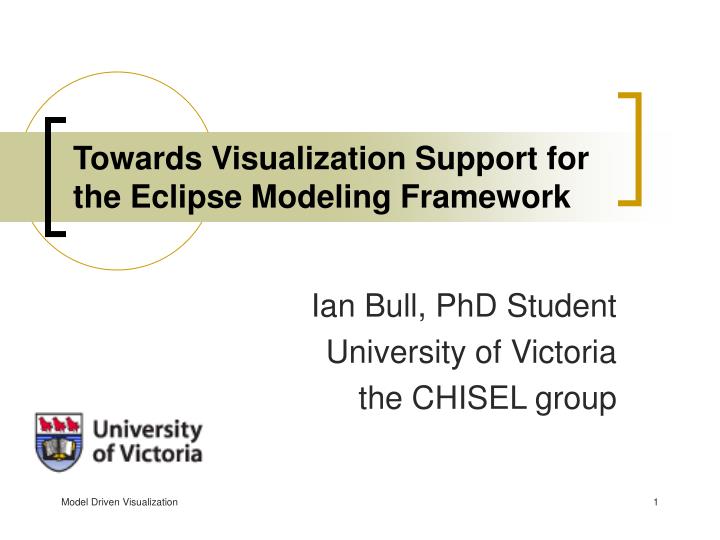 towards visualization support for the eclipse modeling framework