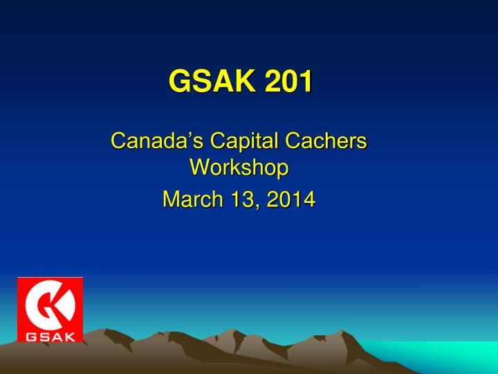 gsak 201