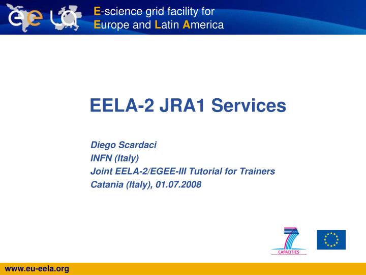 eela 2 jra1 services