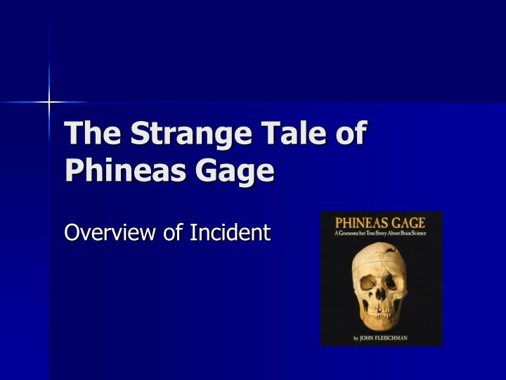 the strange tale of phineas gage