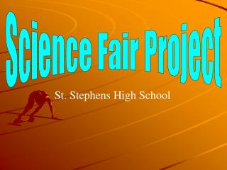 Science Fair Project