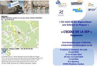 l ecole de la sep programme