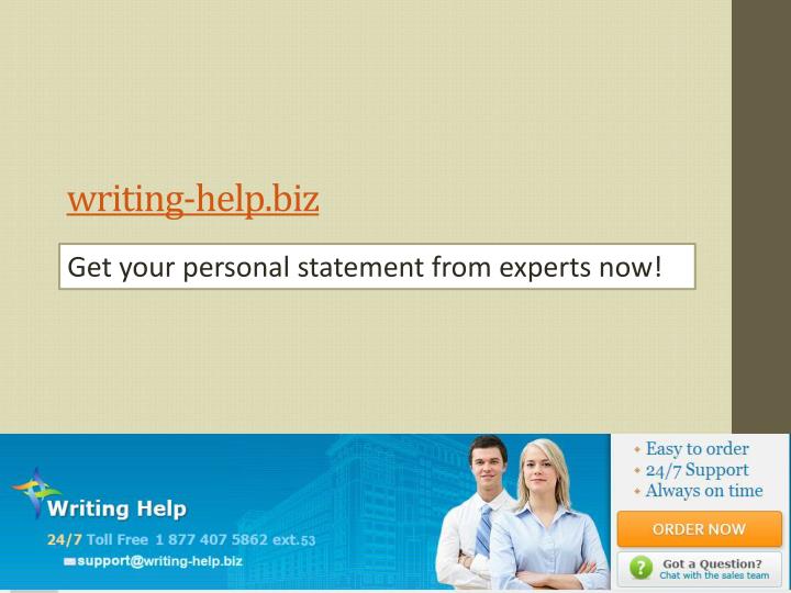 writing help biz