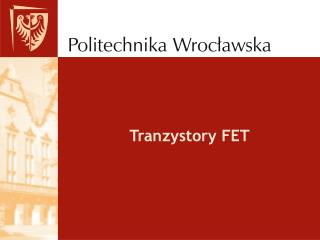 tranzystory fet