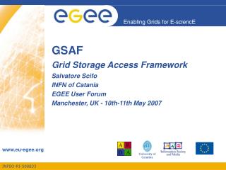 GSAF Grid Storage Access Framework