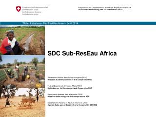 SDC Sub-ResEau Africa