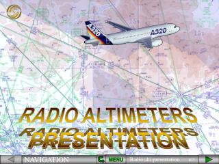 RADIO ALTIMETERS PRESENTATION