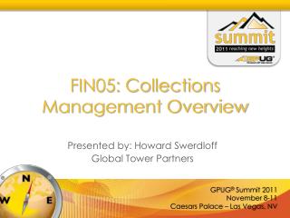 FIN05: Collections Management Overview