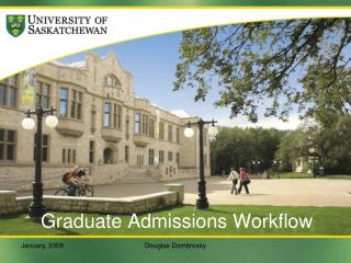 Graduate Admissions Workflow