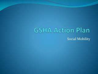 GSHA Action Plan