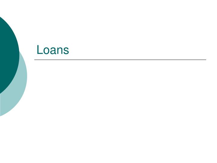 loans