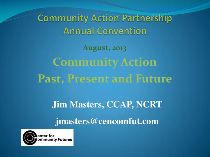 community action partnership annual convention