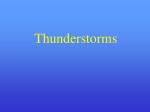 Thunderstorms - slide 1