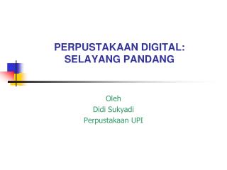 perpustakaan digital se layang pandang