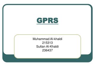 GPRS