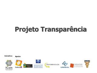 projeto transpar ncia