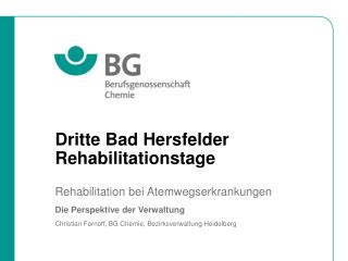 dritte bad hersfelder rehabilitationstage
