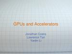 GPUs and Accelerators: Features, Challenges, Methodology, Performance Evaluation - slide 1