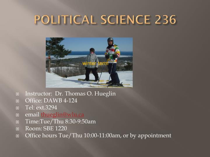 political science 236