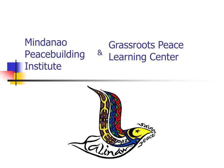 mindanao peacebuilding institute