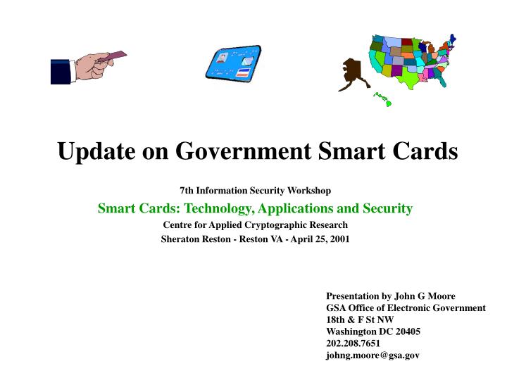 update on government smart cards