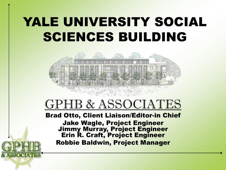 yale university social sciences building