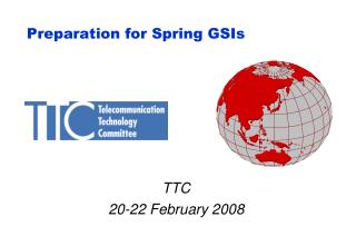 Preparation for Spring GSIs