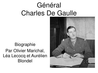 g n ral charles de gaulle