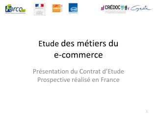etude des m tiers du e commerce