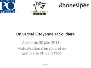 universit citoyenne et solidaire