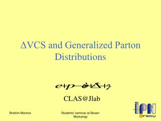?VCS and Generalized Parton Distributions