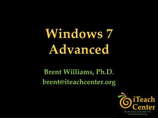 Windows 7 Advanced