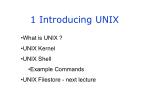 1 Introducing UNIX - slide 1