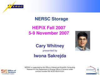 NERSC Storage